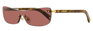 Jacquemus Mirada Sunglasses JAC69S 002 Wood Effect/Gold 143mm