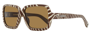 Jacquemus Cabana Sunglasses JAC86S 004 Brown Zebra 60mm