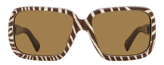 Jacquemus Cabana Sunglasses JAC86S 004 Brown Zebra 60mm