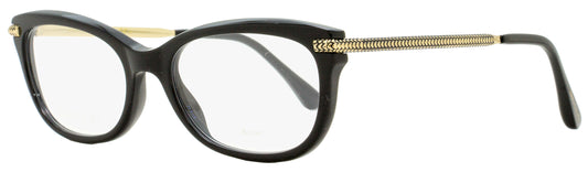 Jimmy Choo Rectangular Eyeglasses JC217 807 Black/Gold 54mm