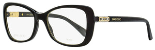 Jimmy Choo Butterfly Eyeglasses JC284 807 Black/Gold 53mm
