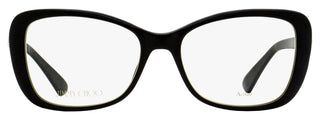 Jimmy Choo Butterfly Eyeglasses JC284 807 Black/Gold 53mm
