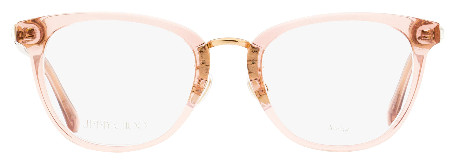 Jimmy Choo Butterfly Eyeglasses JC289/F FWM Nude/Gold 52mm