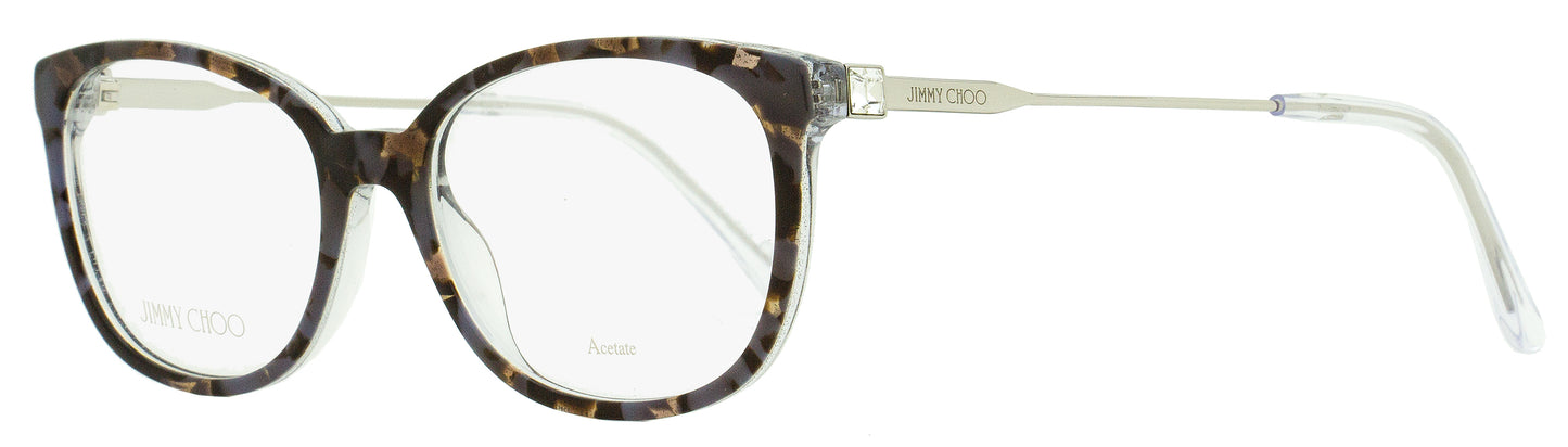 Jimmy Choo Oval Eyeglasses JC302 S61 Gray Havana 53mm