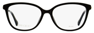 Jimmy Choo Rectangular Eyeglasses JC325F 807 Black/Gold 53mm