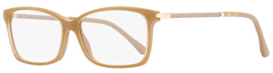 Jimmy Choo Rectangular Eyeglasses JC332 FWM Nude/Gold 55mm