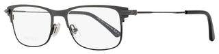 Jimmy Choo Rectangular Eyeglasses JM006 807 Matte/Shiny Black 54mm