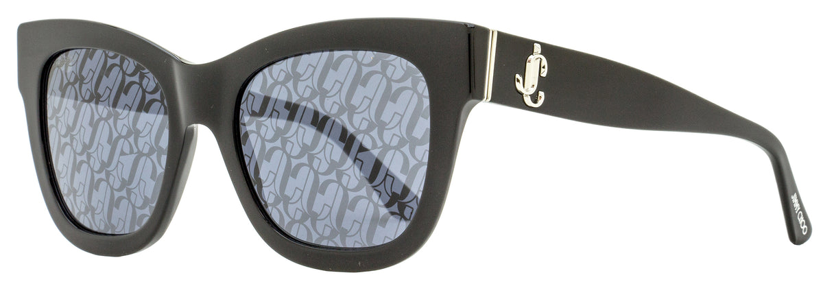 Jimmy Choo Square Sunglasses Jan/S 807MD Black/Palladium 