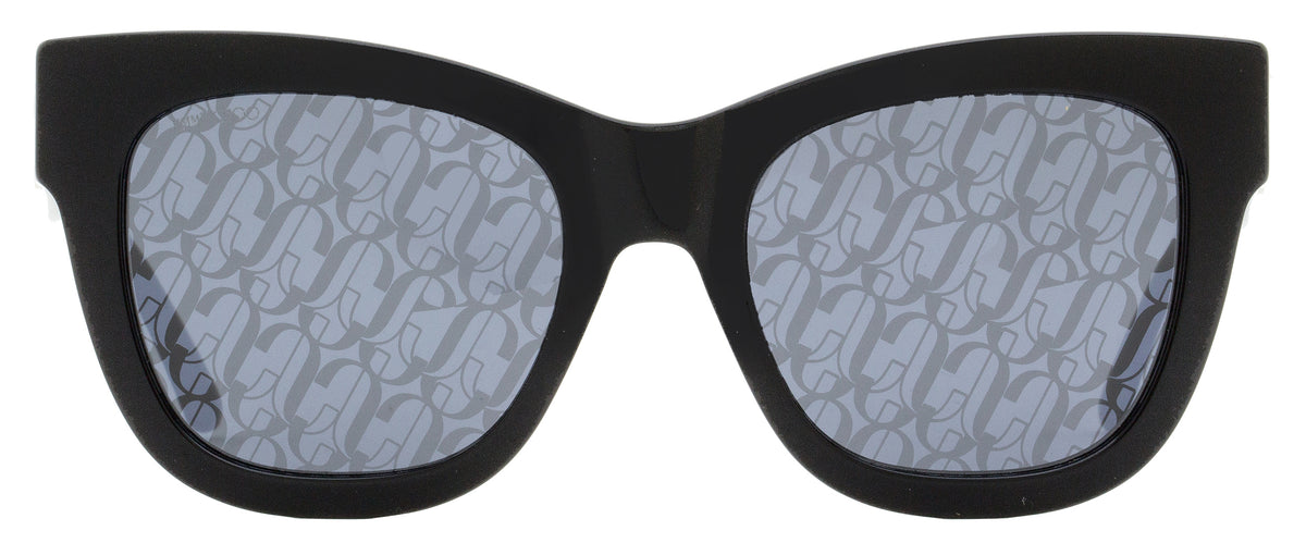 Jimmy Choo Square Sunglasses Jan/S 807MD Black/Palladium  display picture 2