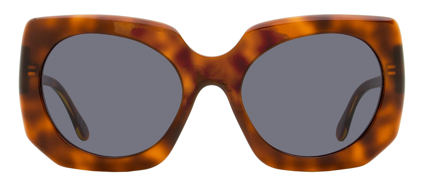 Marni Square Sunglasses Jellyfish Lake BZU Blonde Havana 56mm