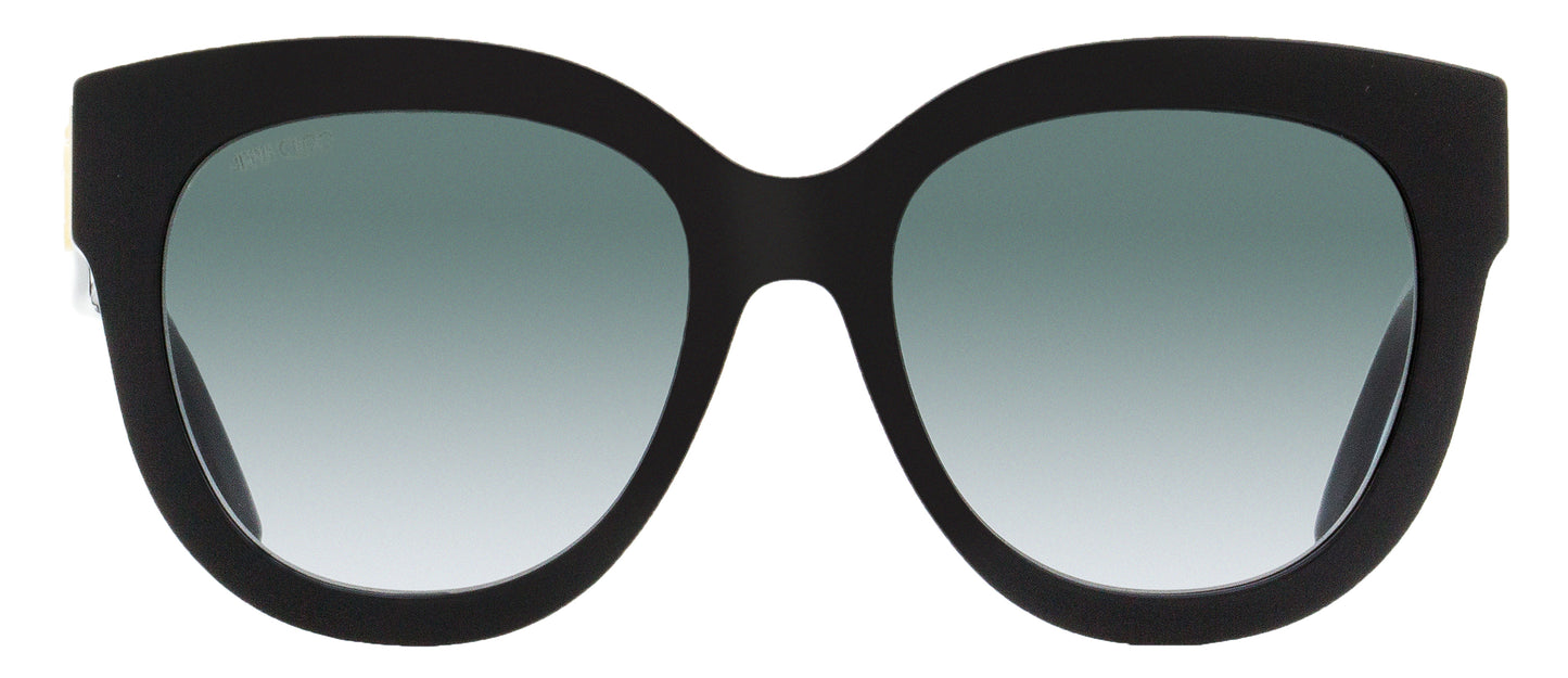 Jimmy Choo Oval Jill /G Sunglasses NS89O Black Glitter 54mm