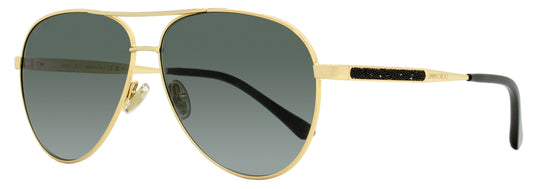 Jimmy Choo Pilot Sunglasses Jimena 2M29O Gold/Black 60mm