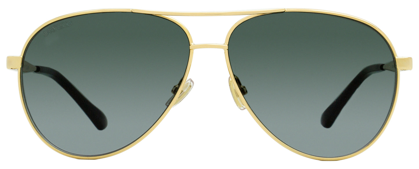 Jimmy Choo Pilot Sunglasses Jimena 2M29O Gold/Black 60mm