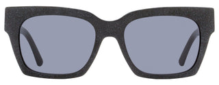 Jimmy Choo Rectangular Sunglasses Jo/S DXFIR Black Glitter/Black 52mm