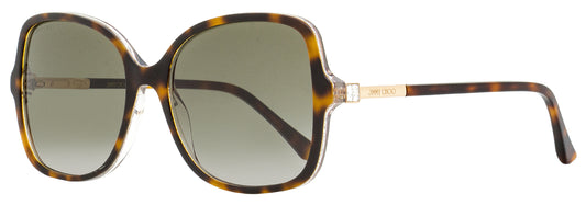 Jimmy Choo Square Sunglasses Judy/S 0T4HA Havana/Gold 57mm