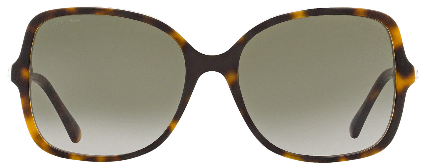 Jimmy Choo Square Sunglasses Judy/S 0T4HA Havana/Gold 57mm