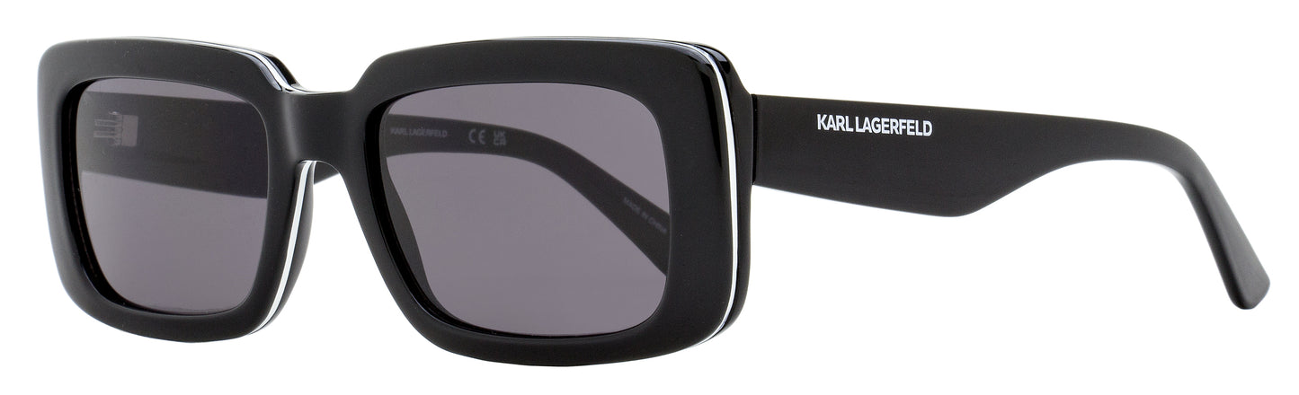 Karl Lagerfeld Rectangle Sunglasses KL6101S 001 Black 54mm