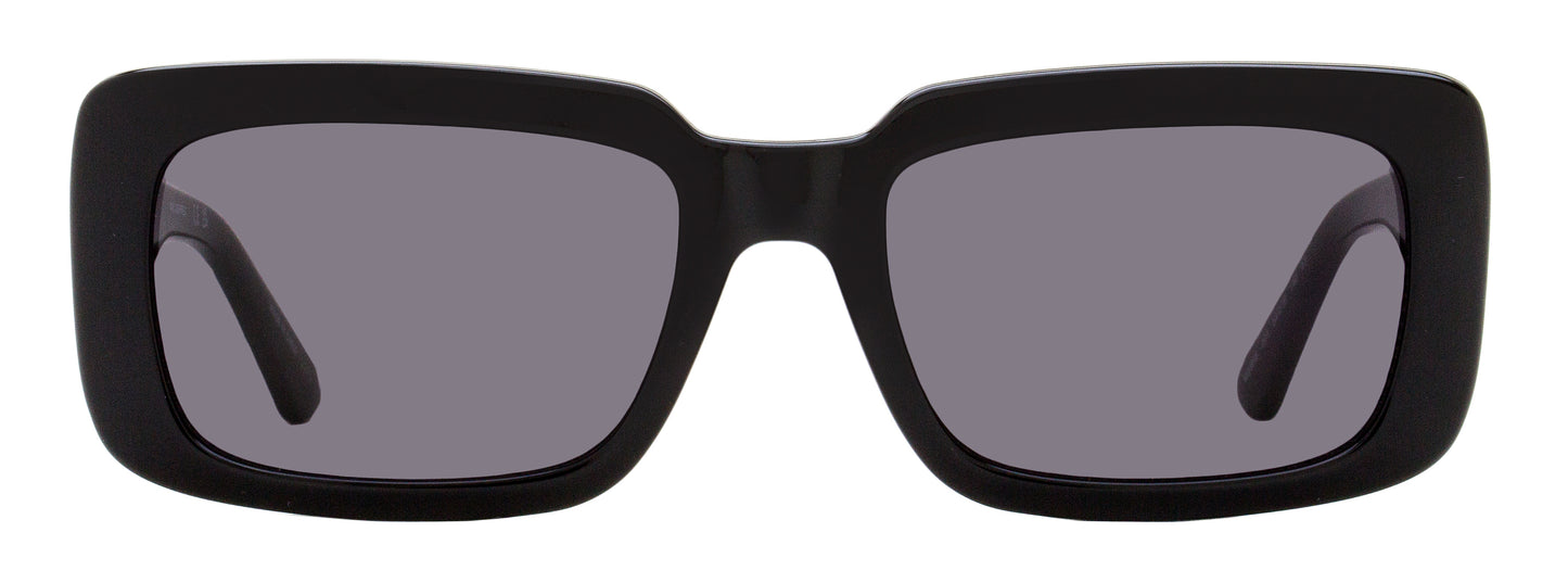 Karl Lagerfeld Rectangle Sunglasses KL6101S 001 Black 54mm