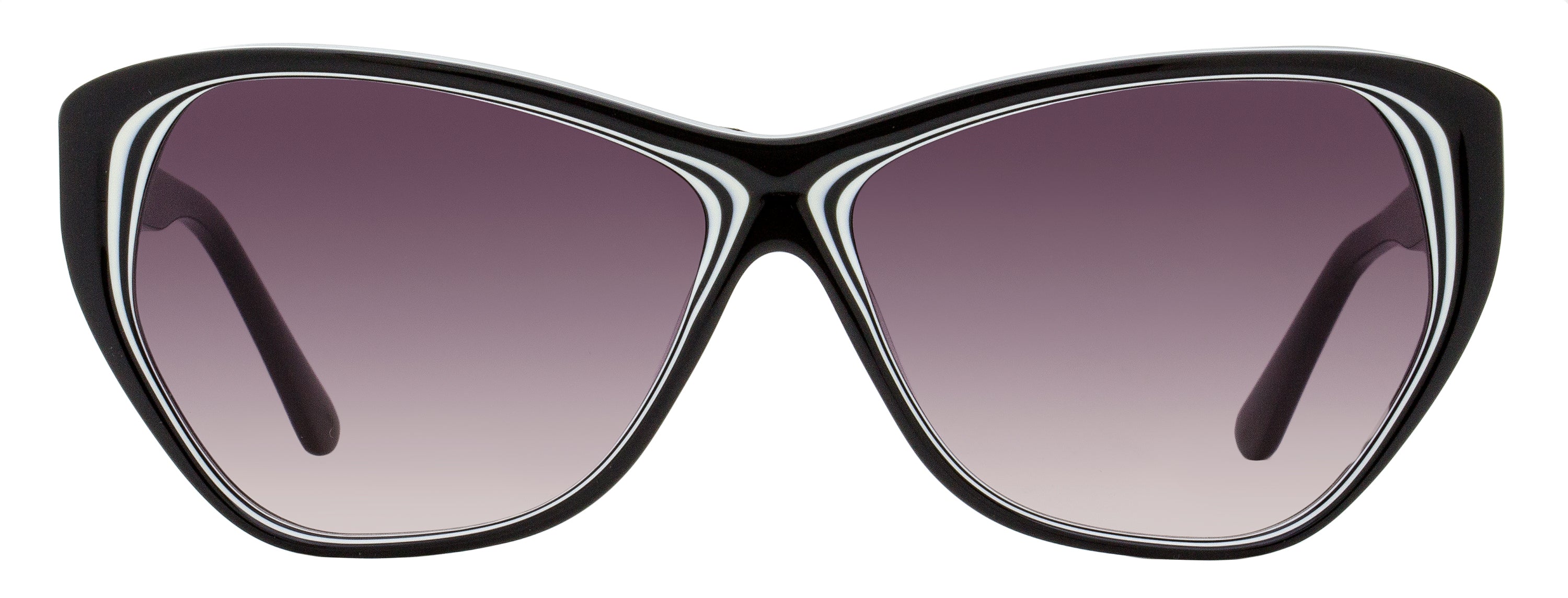 Karl Lagerfeld Cat Eye Sunglasses KL6103S 006 Black/White