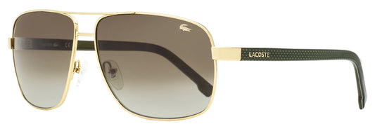 Lacoste Rectangular Sunglasses L162S 714 Gold/Sage 61mm 162