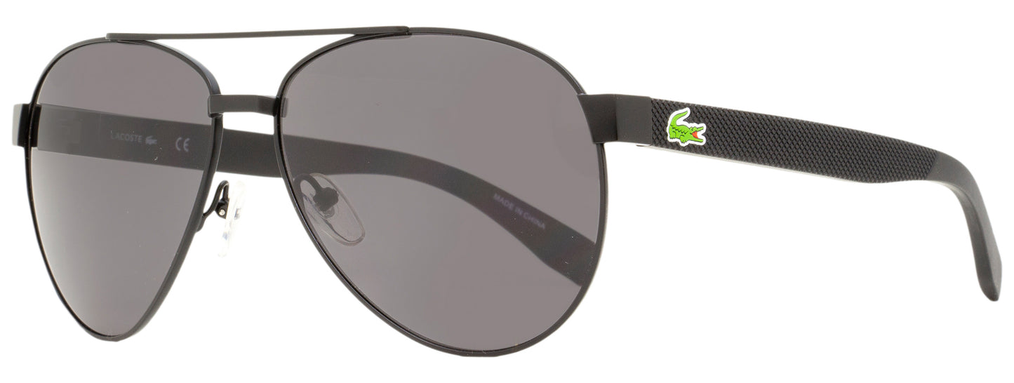 Lacoste Pilot Sunglasses L185S 001 Matte Black 60mm 185