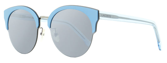 Lacoste Oval Sunglasses L188SK 467 Light Blue 55mm