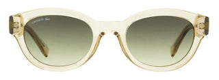 Lacoste L.12.12 Trim Oval Sunglasses L6024S 264 Beige 52mm