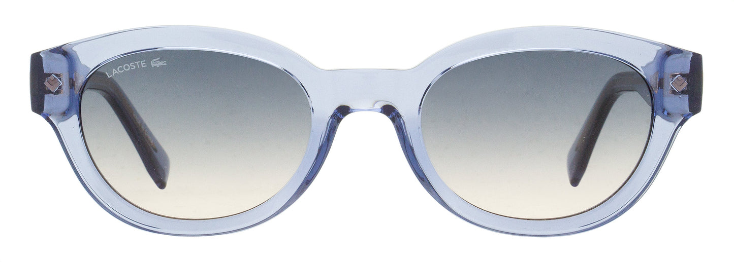 Lacoste L.12.12 Trim Oval Sunglasses L6024S 400 Azure 52mm