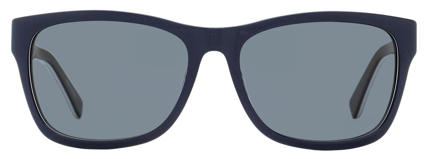 Lacoste Rectangular Sunglasses L683SP 414 Navy Blue 55mm