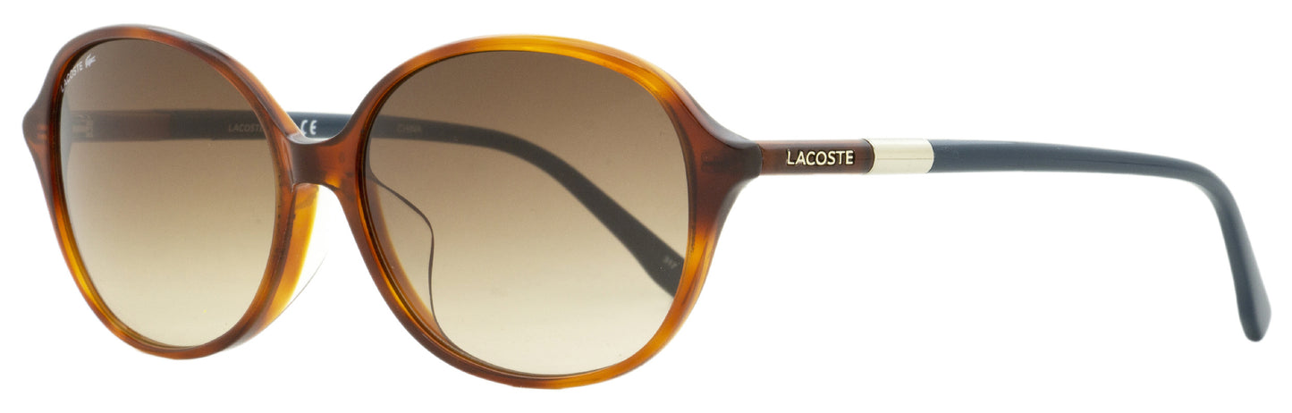 Lacoste Alternative Fit Sunglasses L854SA 218 Blonde Havana/Teal 57mm 854