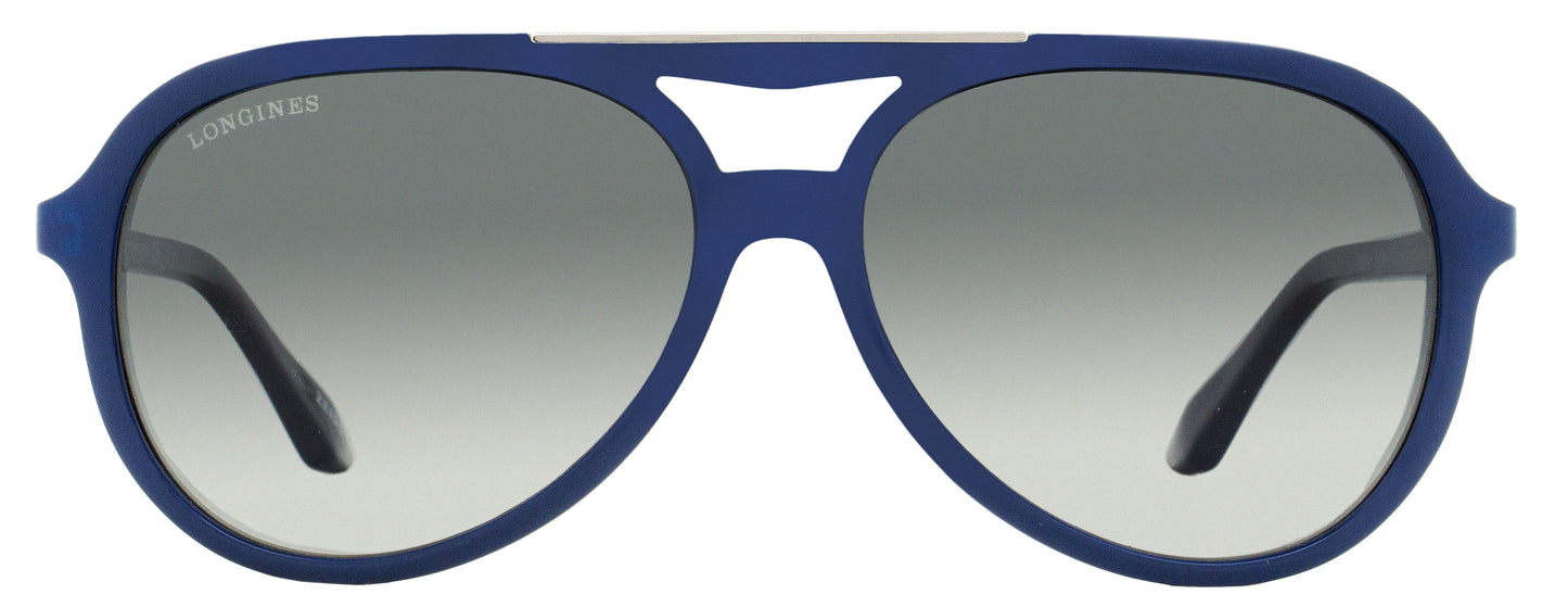 Longines Pilot Sunglasses LG0003H 90D Blue 59mm