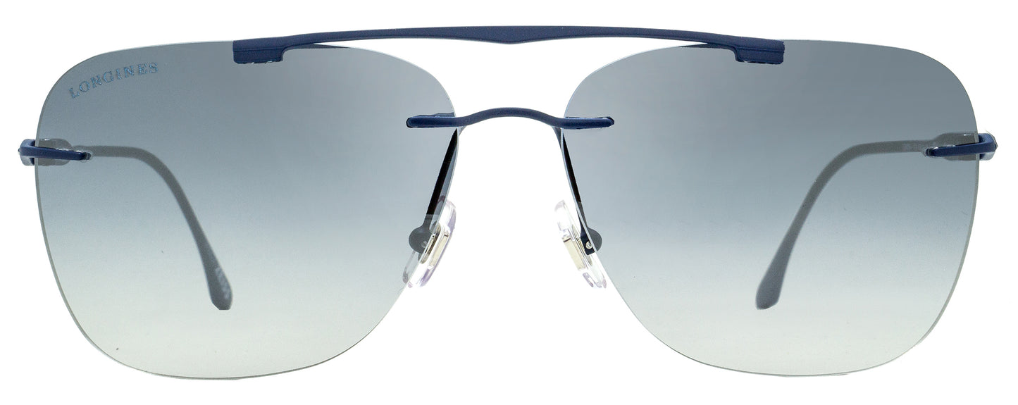 Longines Classic Sunglasses LG0009-H 91X Matte Blue 62mm