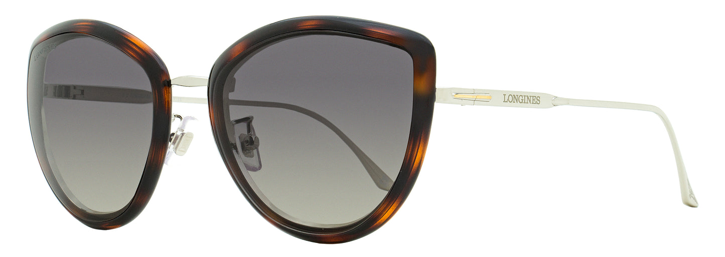 Longines Butterfly Sunglasses LG0010H 52B Havana/Palladium 56mm