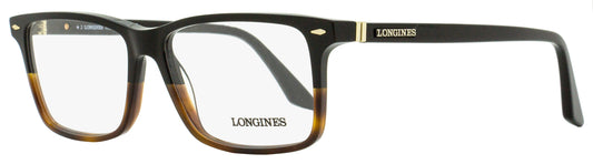 Longines Rectangular Eyeglasses LG5032 005 Black-Havana 57mm