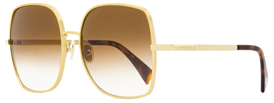 Lanvin Square Sunglasses LNV106S 740 Gold/Havana 60mm