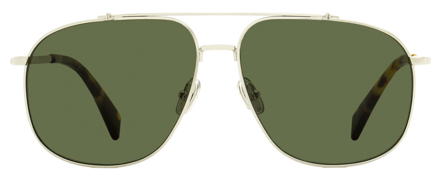 Lanvin Navigator Sunglasses LNV110S 045 Silver/Havana 60mm