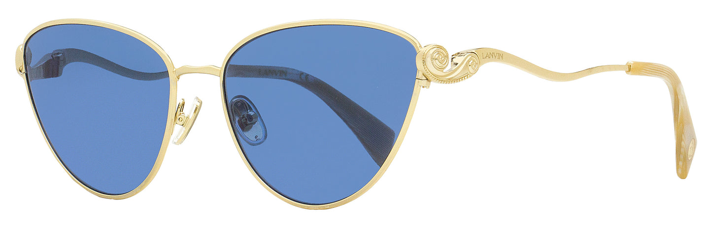 Lanvin Rateau Cat-Eye Sunglasses LNV112S 743 Gold/Horn 59mm