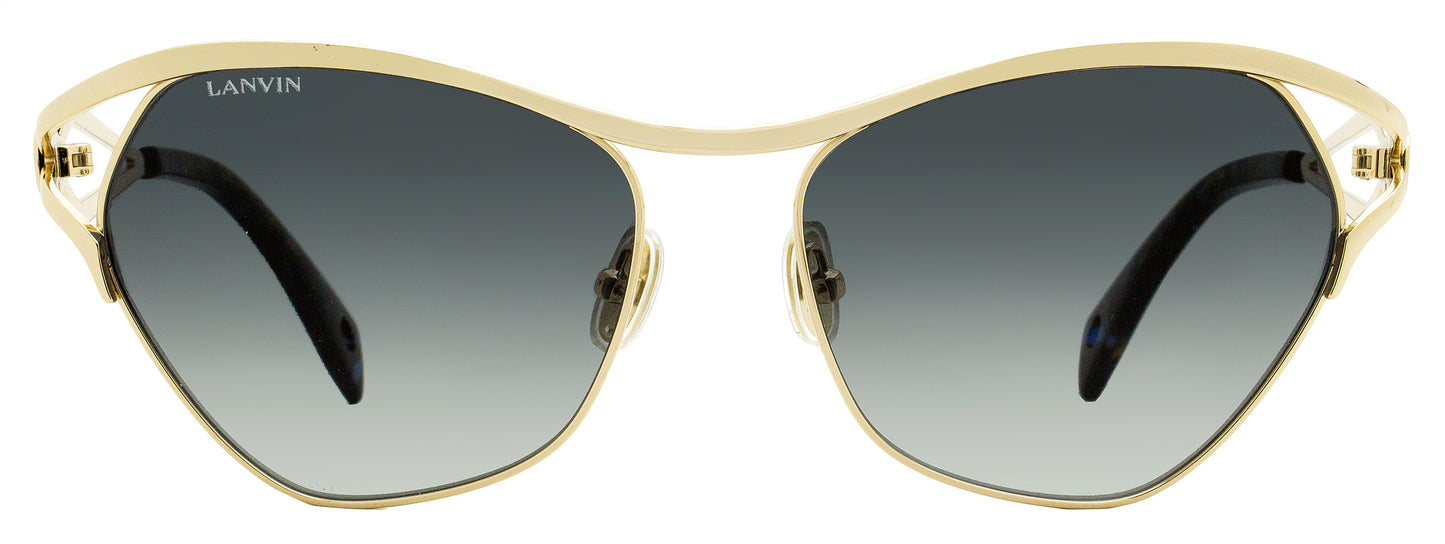 Lanvin Mother & Child Sunglasses LNV114S 721 Gold/Blue Havana 58mm