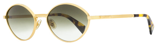 Lanvin Oval Sunglasses LNV116S 734 Gold/Tortoise 57mm