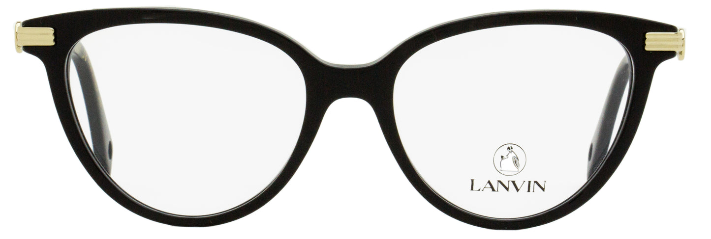 Lanvin LNV2614 Tea Cup Eyeglasses 001 Black 53mm