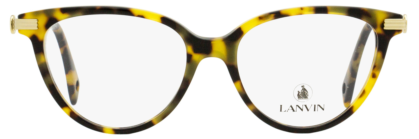 Lanvin LNV2614 Tea Cup Eyeglasses 216 Tokyo Havana 53mm