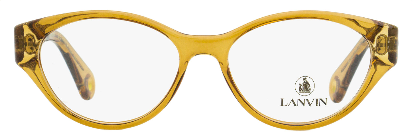 Lanvin Oval Eyeglasses LNV2623 208 Caramel 52mm