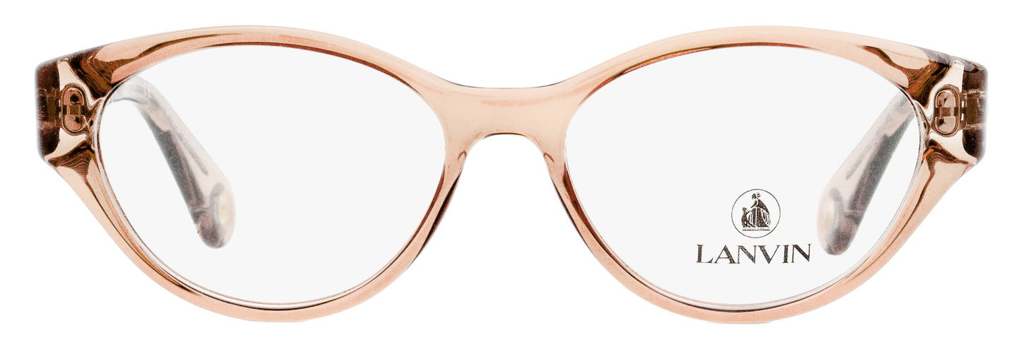 Lanvin Oval Eyeglasses LNV2623 610 Rose/Gold 52mm