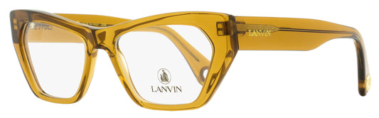 Lanvin Modified Rectangle Eyeglasses LNV2627 208 Caramel 54mm