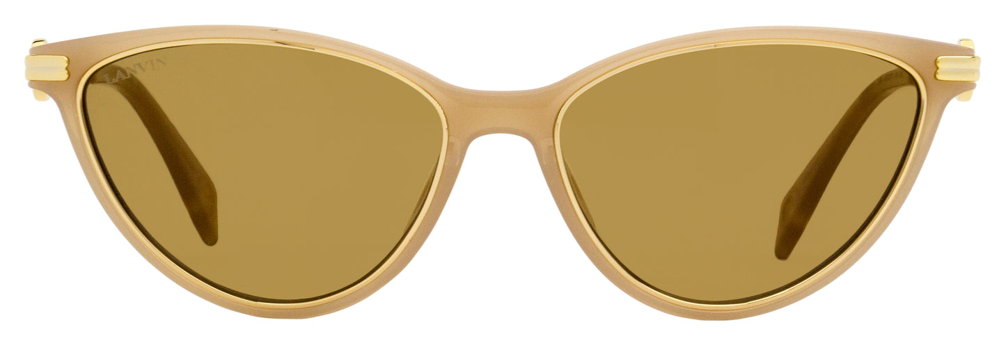 Lanvin Cat Eye Sunglasses LNV607S 290 Nude/Gold 57mm