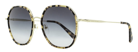 Longchamp Geometric Rimmed Sunglasses LO163S 743 Gold/Vintage Havana 58mm