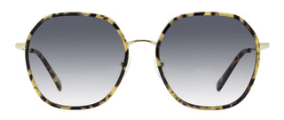 Longchamp Geometric Rimmed Sunglasses LO163S 743 Gold/Vintage Havana 58mm
