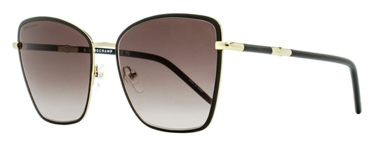 Longchamp Butterfly Rimmed Sunglasses LO167S 009 Black/Gold 58mm