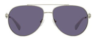 Longchamp Horsebit Pilot Sunglasses LO178S 044 Silver 58mm