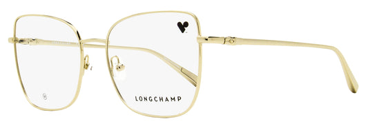 Longchamp Modified Square Eyeglasses LO2159 714 Gold 52mm